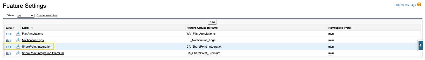 SharePoint integration