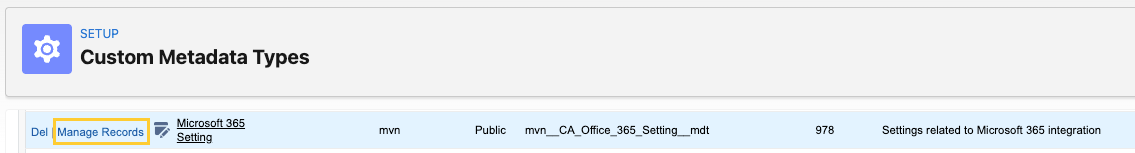 Manage Records